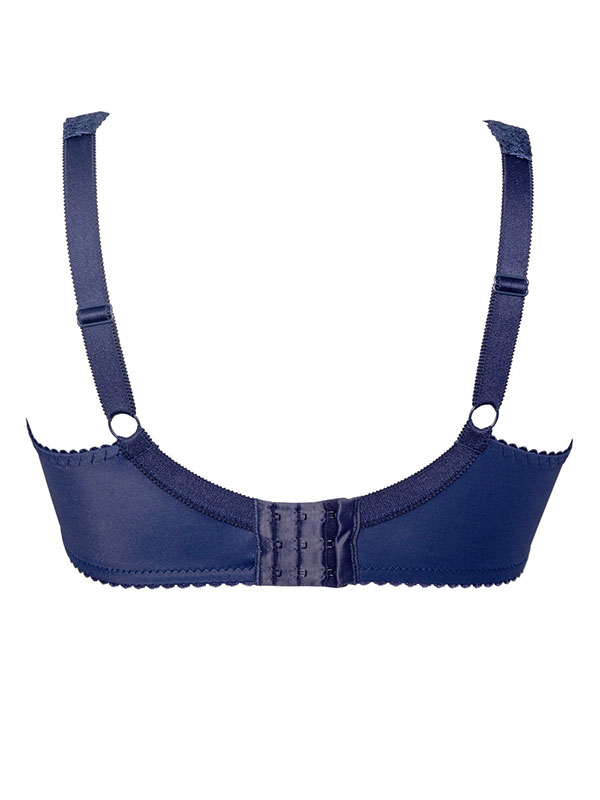 BEATE PLAIN - Plus Size Bh met beugel fra Plaisir