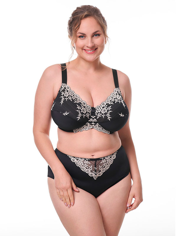 JANE - Plus Size Bh met beugel fra Plaisir