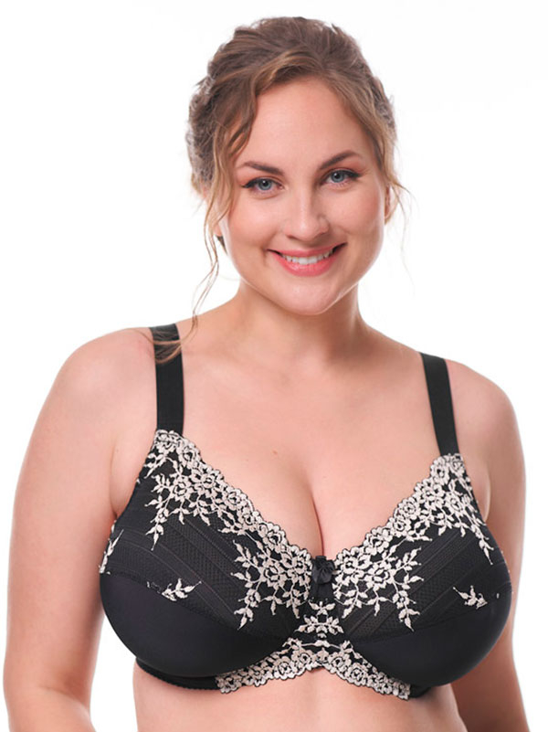 JANE - Plus Size Bh met beugel fra Plaisir