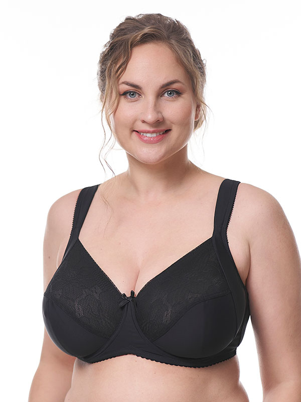 LISA FULL CUP - Plus Size Bh met beugel fra Plaisir