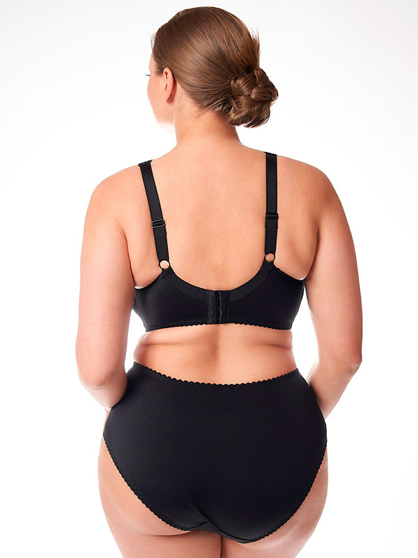 BEATE PLAIN  - Plus Size Bh met beugel fra Plaisir