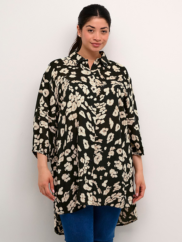 KCSONNA - Plus Size Overhemd fra Kaffe Curve