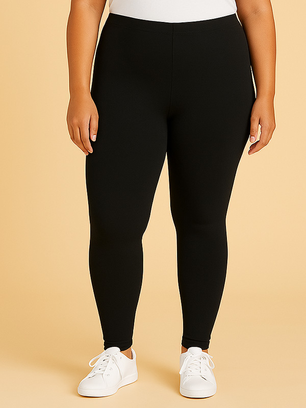 FIONA - Plus Size Legging fra Fiona