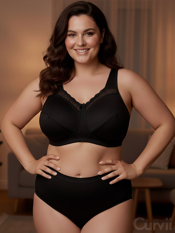 EMBRACE - Plus Size Bra fra Plaisir