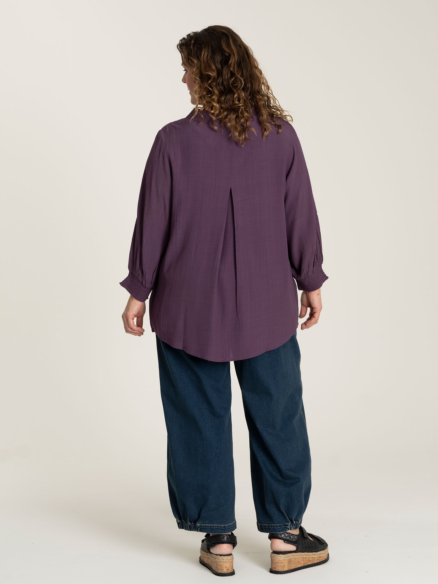 CLARA  - Plus Size Broek fra Gozzip