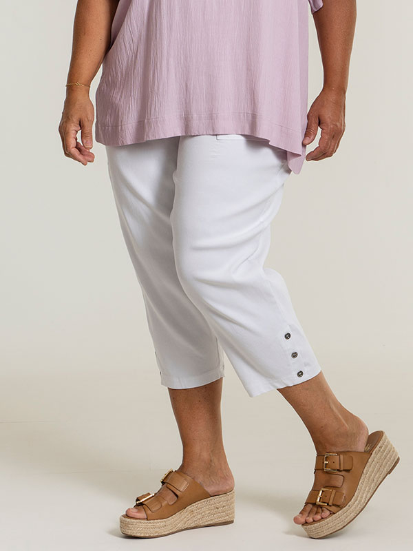 CLARA - Plus Size Broek fra Gozzip
