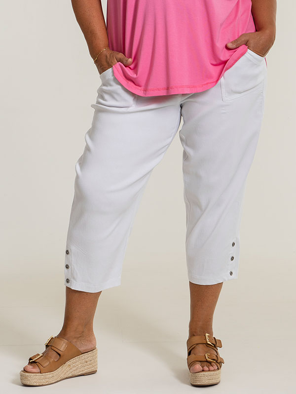 CLARA  - Plus Size Broek fra Gozzip