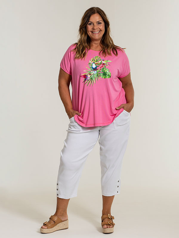 CLARA  - Plus Size Broek fra Gozzip