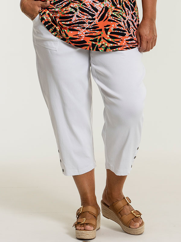 CLARA  - Plus Size Broek fra Gozzip