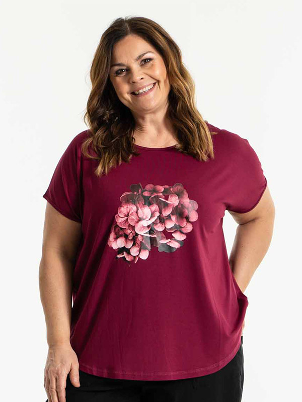 GITTE  - Plus Size Blouse fra Gozzip