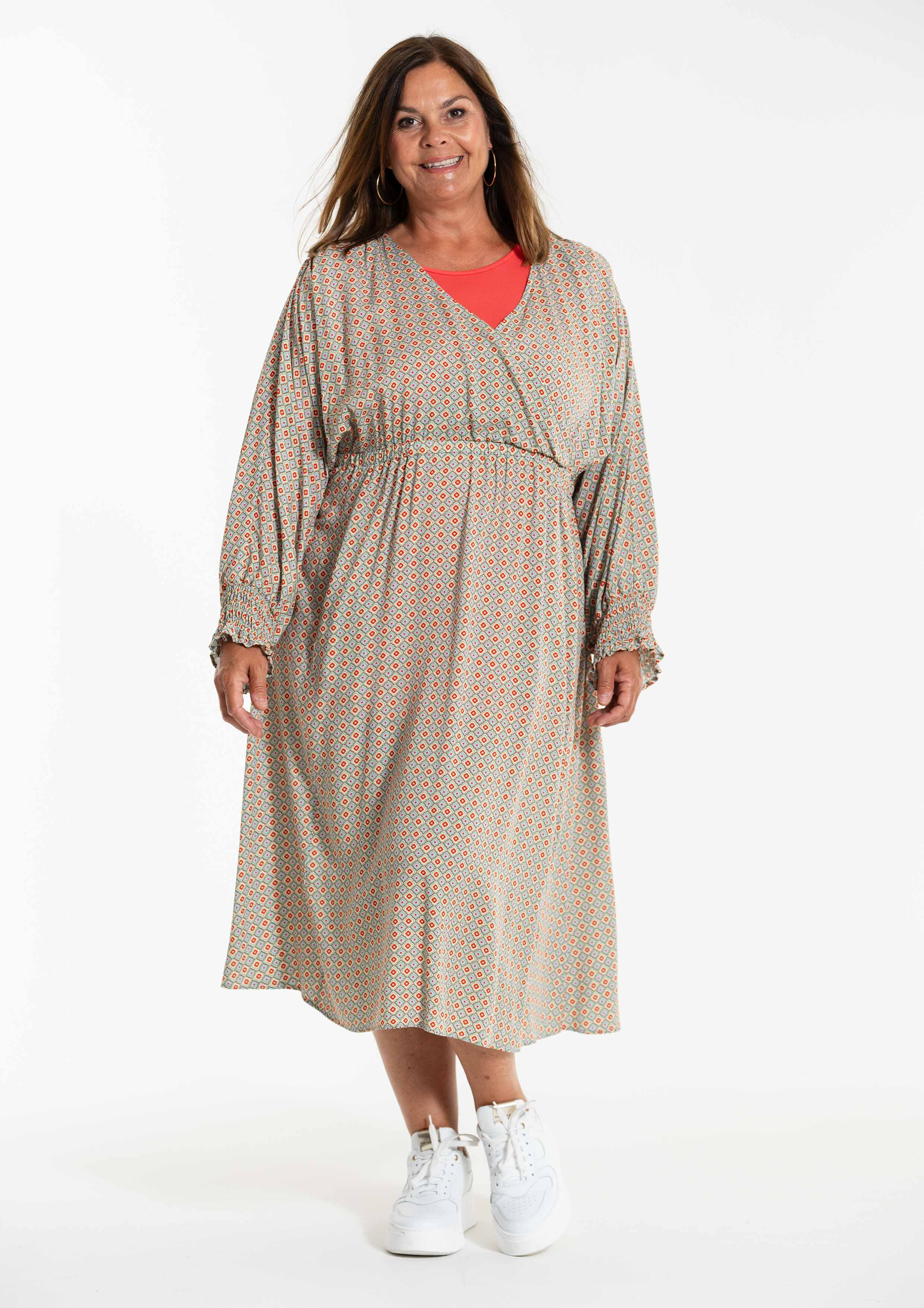 BRIGITT - Plus Size Jurk fra Gozzip