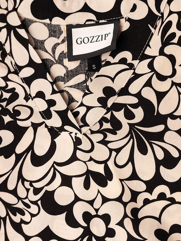 BILLIE - Plus Size Blouse fra Gozzip