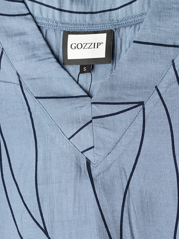 SVANHILDR - Plus Size Blouse fra Gozzip