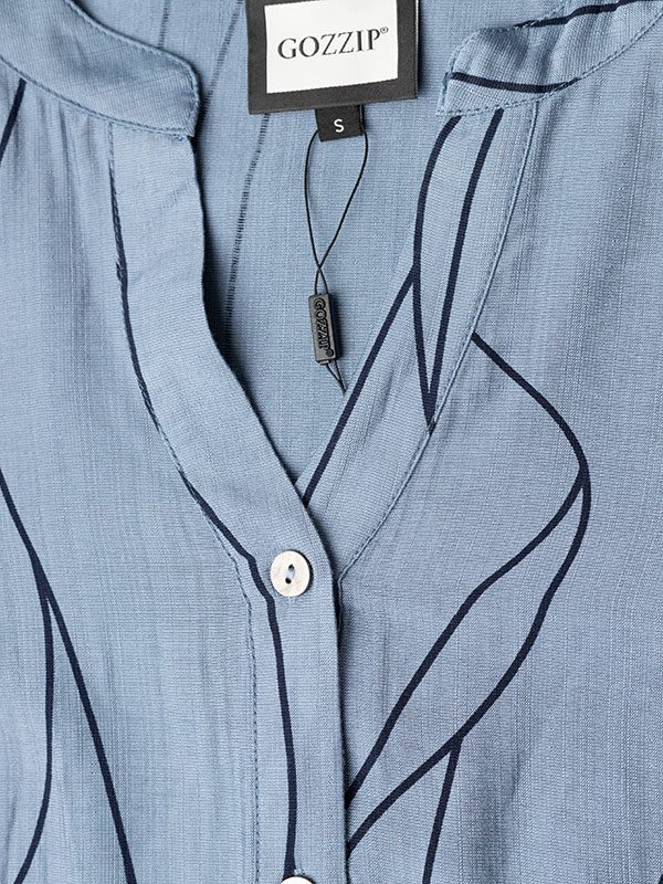 SIGRUN - Plus Size Jurk fra Gozzip