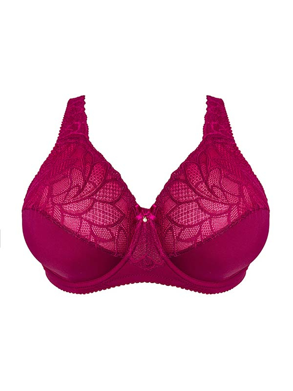 BEATE - Plus Size Bh met beugel fra Plaisir