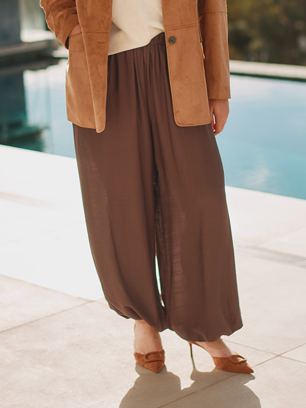 CARCAMILLE - Plus Size Broek fra Only Carmakoma