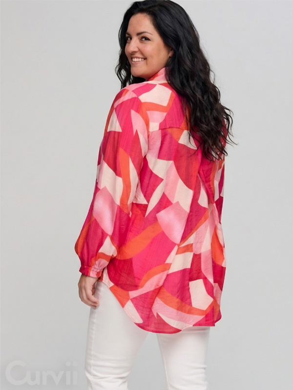 SADELINE - Plus Size Overhemd fra Studio