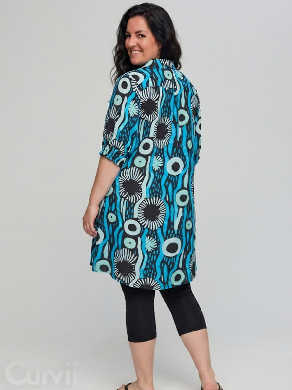SEMILIE - Plus Size Overhemd fra Studio