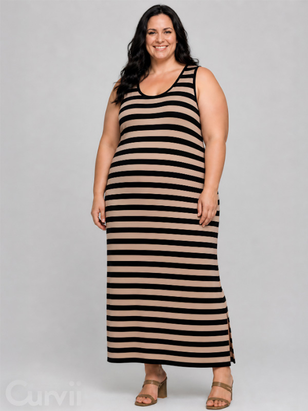 SDOLLY - Plus Size Jurk fra Studio