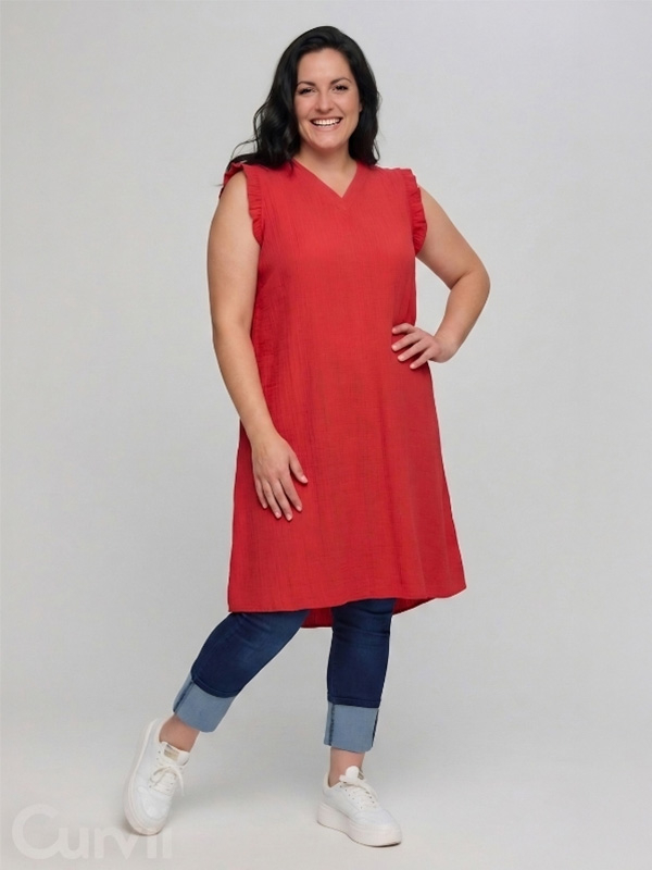 SARIANA - Plus Size Jurk fra Studio