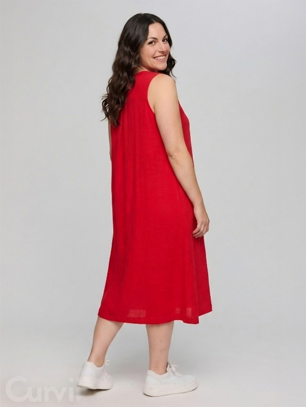 SCADENCE - Plus Size Jurk fra Studio
