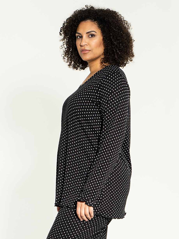 TULLE - Plus Size Nachtblouse fra Studio