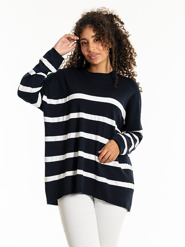 HELSINKI - Plus Size Sweater fra Sandgaard