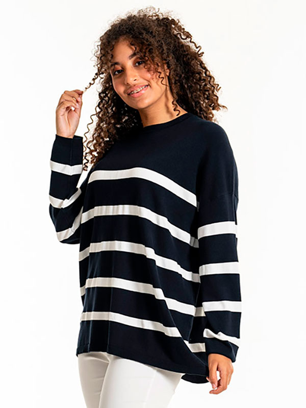 HELSINKI - Plus Size Sweater fra Sandgaard