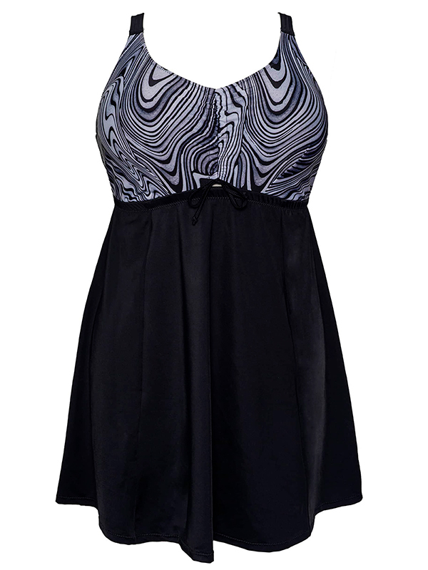 AZORES - Plus Size Badjurk fra Plaisir