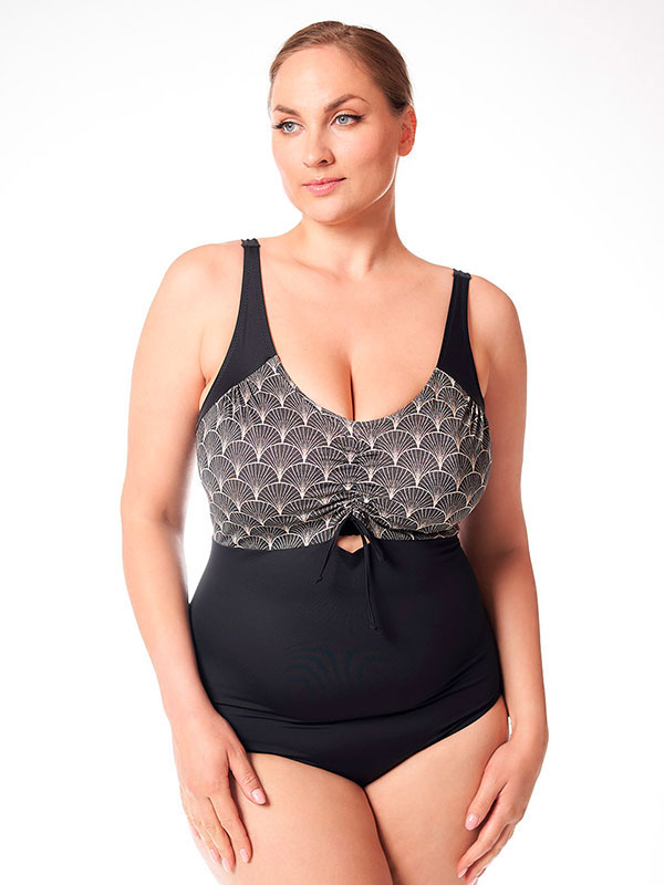 SEA SHELL - Plus Size Badpak fra Plaisir