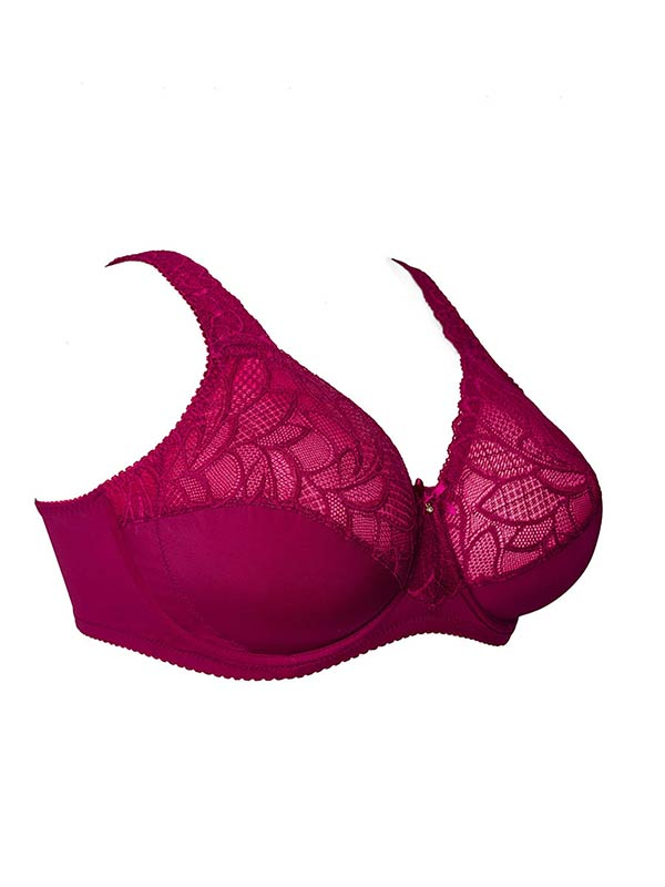 BEATE - Plus Size Bh met beugel fra Plaisir