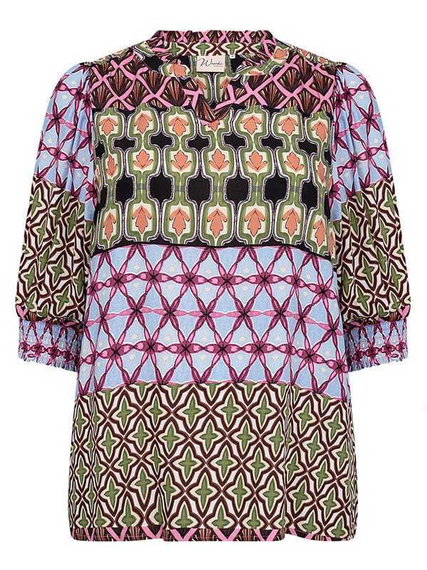 WA-MELIKA - Plus Size Blouse fra Wasabi Concept