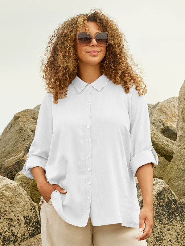 HYLA - Plus Size Overhemd fra Zhenzi