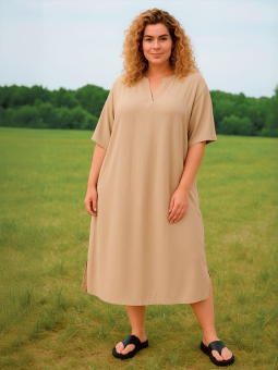KCMILLE - Plus Size Jurk vanaf Kaffe Curve