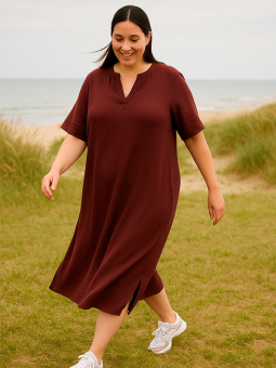 KCMILLE - Plus Size Jurk vanaf Kaffe Curve
