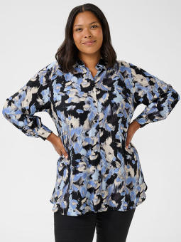 KCTORIA - Plus Size Overhemd vanaf Kaffe Curve
