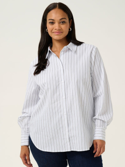 KCSELINA - Plus Size Overhemd vanaf Kaffe Curve