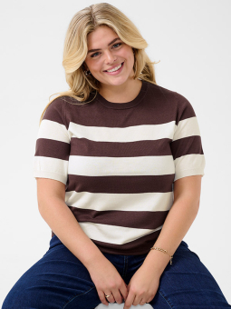 KCLIZZY - Plus Size T-shirt vanaf Kaffe Curve