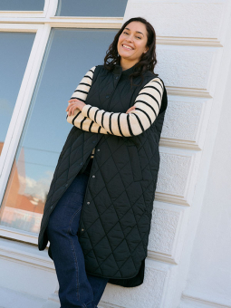 KCNORENA - Plus Size Vest vanaf Kaffe Curve