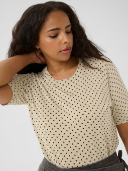 KCLIZZY - Plus Size T-shirt vanaf Kaffe Curve