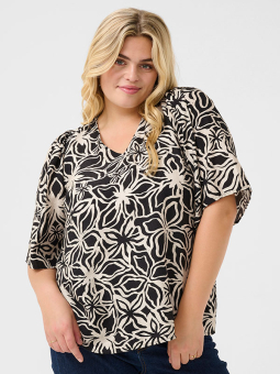 KCHALIAH - Plus Size Blouse vanaf Kaffe Curve