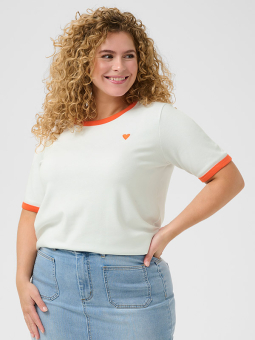 KCLIANA - Plus Size T-shirt vanaf Kaffe Curve