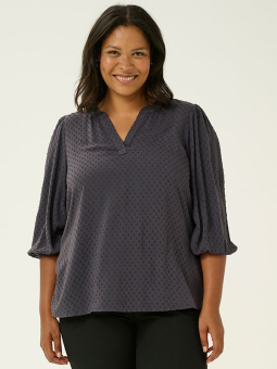 KCANYA - Plus Size Blouse vanaf Kaffe Curve