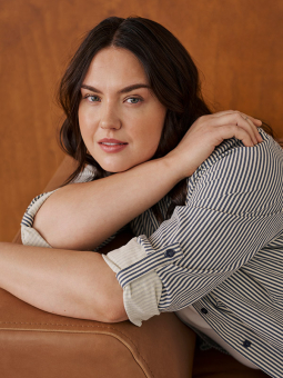 KCNANA - Plus Size Overhemd vanaf Kaffe Curve