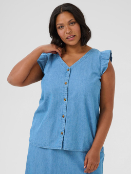 KCLOUISA - Plus Size Blouse vanaf Kaffe Curve