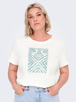 CARBOOSTERY - Plus Size T-shirt vanaf Only Carmakoma