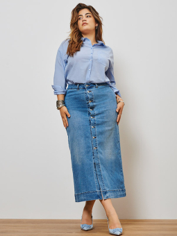 CARIRINA - Plus Size Skirt vanaf Only Carmakoma