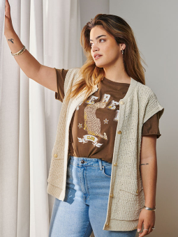CARCELESTE - Plus Size Vest vanaf Only Carmakoma