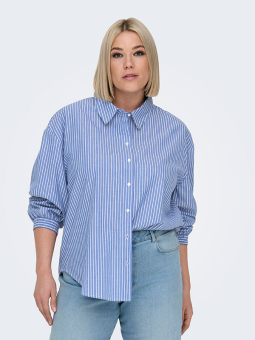 CARARJA - Plus Size Overhemd vanaf Only Carmakoma