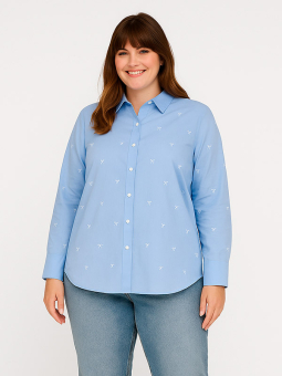 CARNEW - Plus Size Overhemd vanaf Only Carmakoma